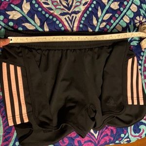 Tiny Adidas shorts
